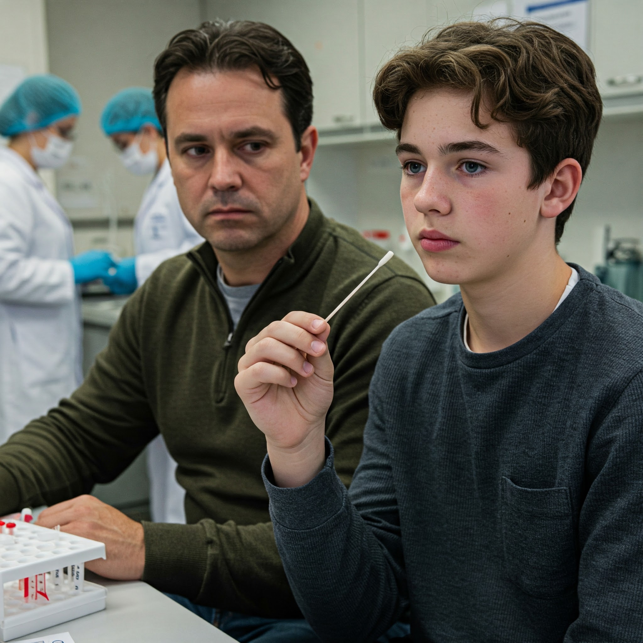 prueba de paternidad